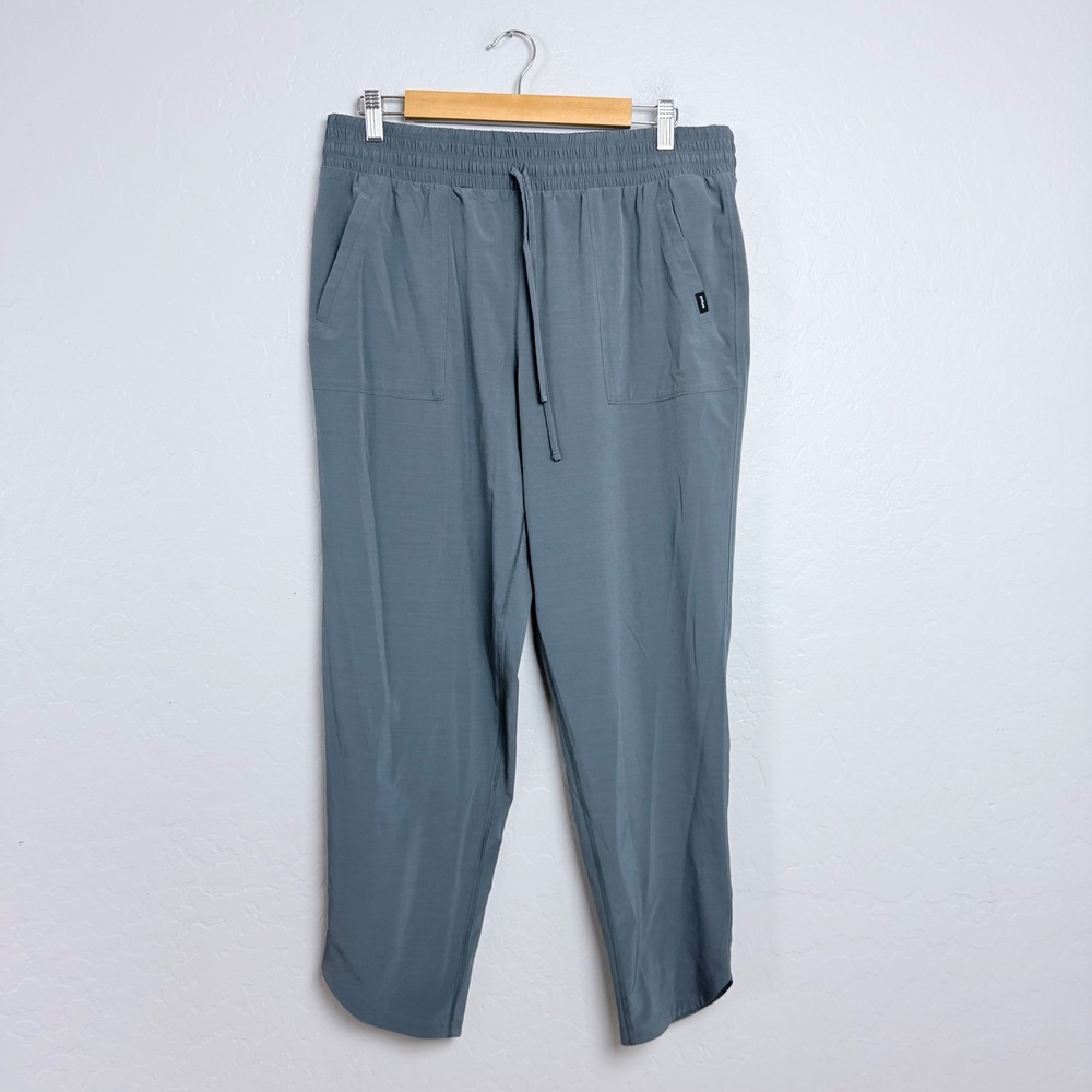 Prana Women Blue Gray Recycled Stretch Jogger cropped pull-on
Pants